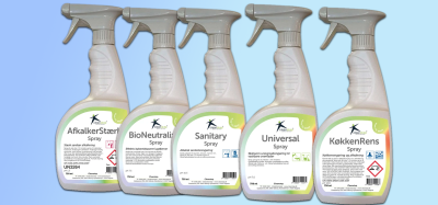 Prv Cleansteps nye RTU spray serie! 