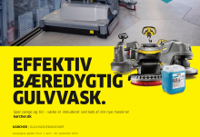 F� gratis gulvs�be v�rdi:589kr ved k�b af Karcher gulvvasker!