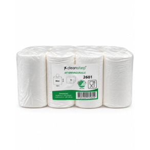 Mini Aft�ringspapir u/hylse hvid 120 meter x 12rl 1 lags