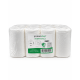 Mini Aft�ringspapir u/hylse hvid 120 meter x 12rl 1 lags