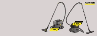 Den nye st&oslash;vsugerserie fra K&auml;rcher er landet