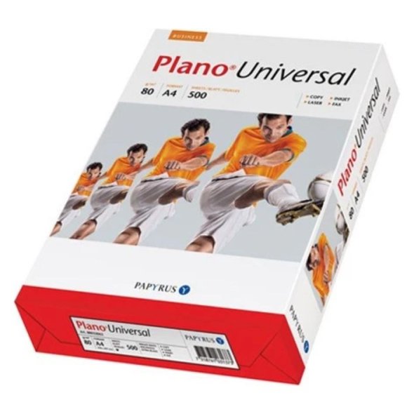 Kopipapir Plano Universal 80g A4, 500ark/pak