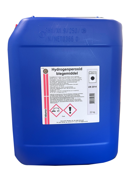 Hydrogenperoxid 35% i 20 kg