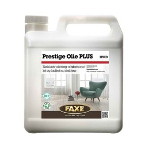 Faxe Prestige Olie PLUS Hvid 2,5 liter
