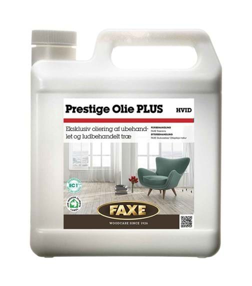 Faxe Prestige Olie PLUS Hvid 2,5 liter