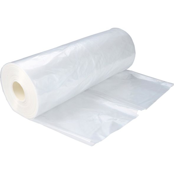 Palettenhaube, klar, LDPE/virgin, 1300/550x2300 mm 1 Rolle 