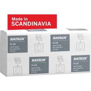 H�ndkl�deark, Katrin Plus, 2-lags, Z-fold, 24x20,3cm 2400ark