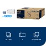 Tork H3 H�ndkl�deark 2-lags, Multi Fold, 3000 ark