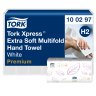 Tork Premium Extra soft, 4-fold H2 Xpress, 2100 stk 100297