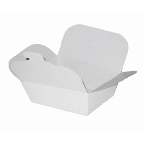 Kina�ske mellem, hvid PE 90x110x65 mm , 400 stk 700 ml