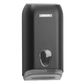 Dispenser toiletpapir Katrin l�se ark Plast Sort