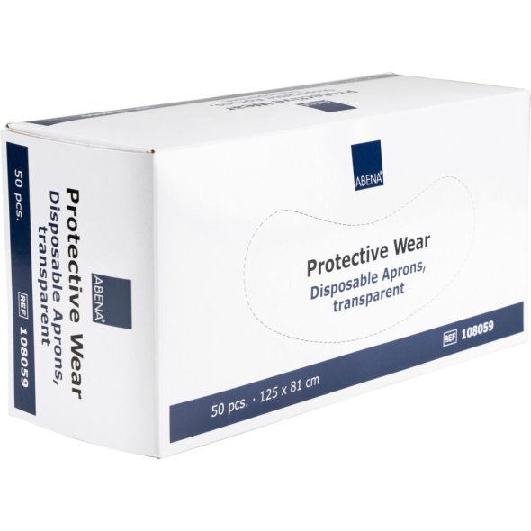 Engangsforkl�de, ABENA, 125x81cm 50 STK