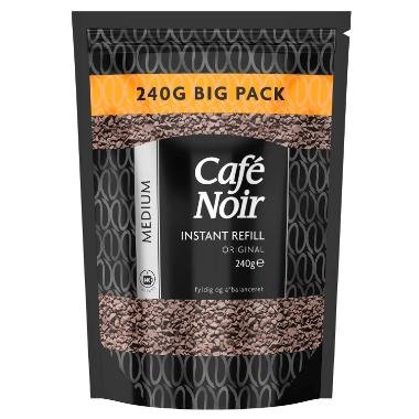 Kaffe Cafe Noir Medium 240g frysetrret instant x 9 stk/krt