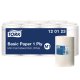Tork Aft�rringspapir Basic Hvid, M1, 1 lag, 11ruller  