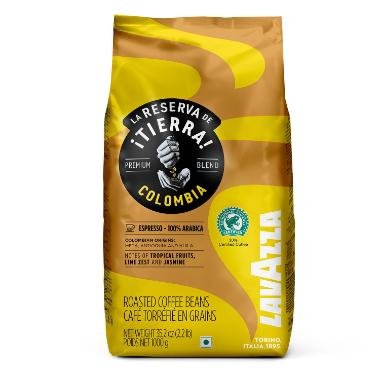 Kaffe Lavazza Tierra Columbia Espresso Helb�nne 1 kg
