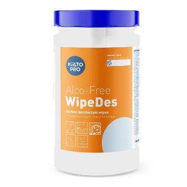 Desinfektion Serviet Kiilto Pro Alco-Free WipeDes 18x19cm