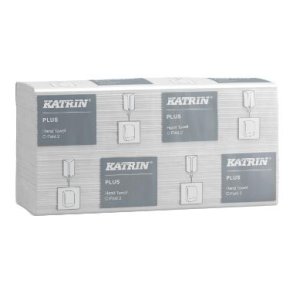 Katrin Plus #92512, C-fold Paper Towels 2 lags 1600ark