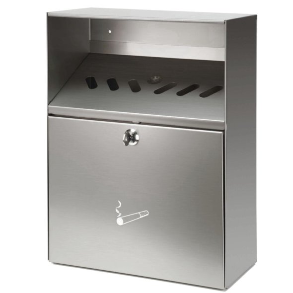 Askebger, V-Part, stl, rustfrit stl, med metal inderspand