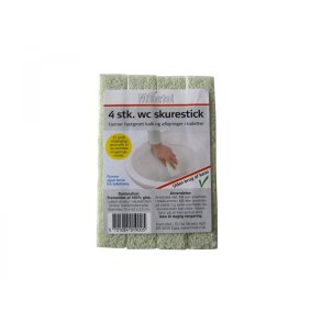 Pumie Sticks (Skurestick) u/ h�ndtag Gr�n 4stk/pak