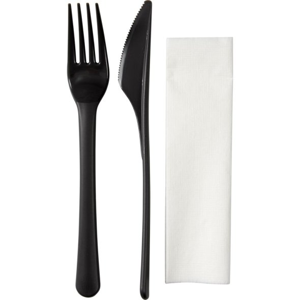 Flergangsbestiks�t, 18,2cm, m kniv, gaffel og serv. 250 stk