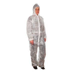 Engangsdragt Classic, 4XL/5XL, 195x80cm, 25 gsm, hvid 1 stk