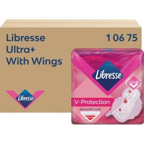 Hygiejnebind, Libresse Ultra+ Wing 1 kolli (300 stk)