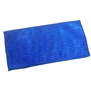 Gulvklud moppe 40x20cm  (bl� Microfiber p� begge sider)