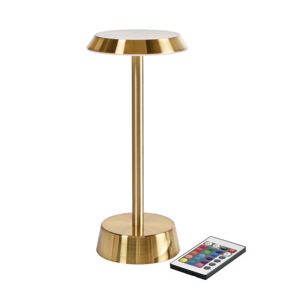 LED Lamp Cordless Nour 26,3 x � 11,9 cm 14 t Messing