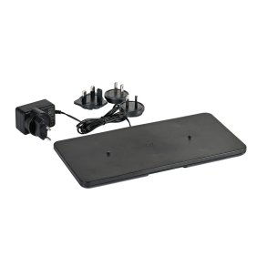 LED-oplader 26 x 13 cm Sort for 2 lamper 