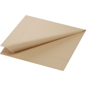 DUNI NAPKINS 3-PLY 33X33CM NATURAL BROWN 1000 Stk