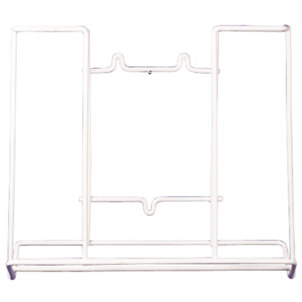 Dispenser, 10,5x27x22,5cm, vit, metall, f�r pappershanddukar