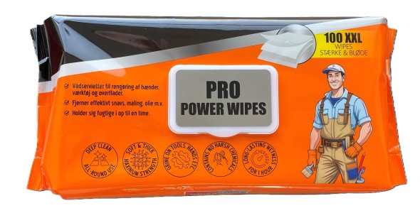 Pro Power Wipes XXL 