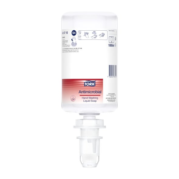 Tork Antimikrobiel Flydende S�be S4 #424710