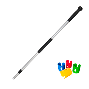 Hygiejne Ergo Globe Teleskopskafter m/farvekodning 100-178,5 cm