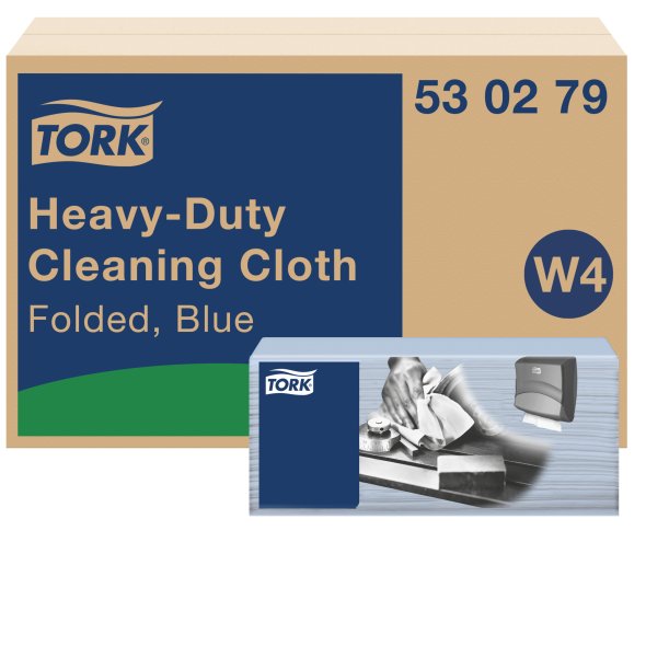 Tork Aft�rringsklud Top-Pak Bl� 100 atk/ 4stk/krt
