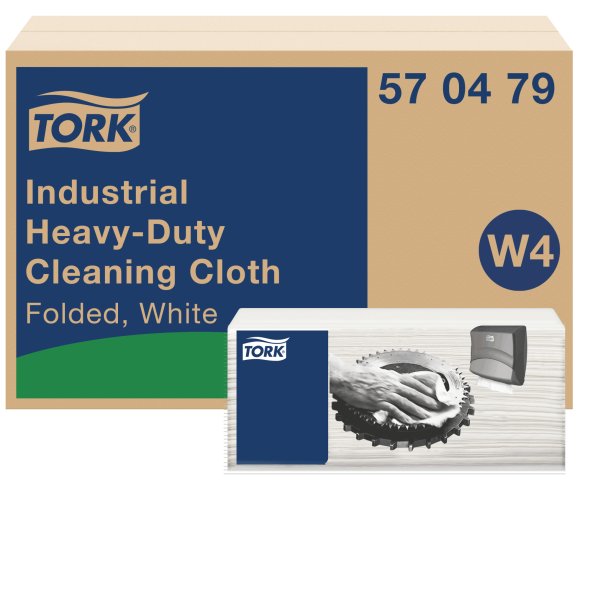 Industriaft�rring, Tork W4, 1-lags, 41,5x35,5cm hvid 240 stk/kolli
