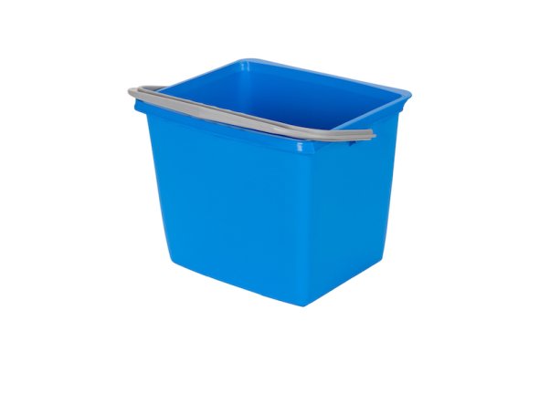 Hink, bl�, 13 liter