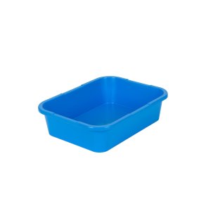 Bakke, bl�, plast 44x33x11 cm