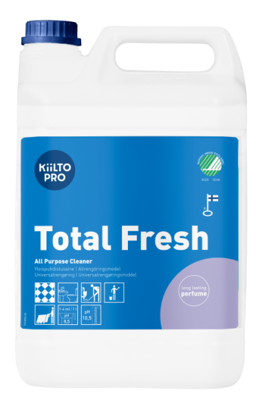 Kiilto Total Fresh universal med duft svanem�rket 5 l