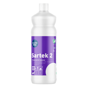 Kiilto Sartek 2, 1 L Grundreiniger mit Nordic Swan Ecolabel