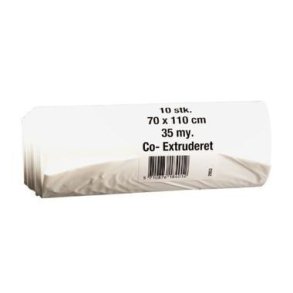 S�k 700x1100 mm 35 my Co-ekstruderet Hvid 20 rl. 1 kolli