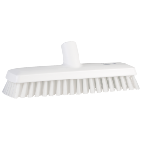 V�gvaskeb�rste m/vandgenneml�b 270 mm, Medium, Hvid