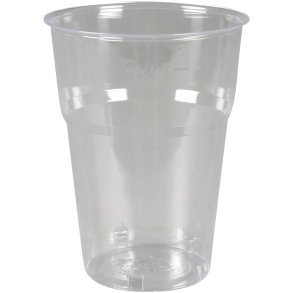 Drikkeglas 9,5cm, �7,2cm 20 cl 25 cl klar PS enkeltin 500stk
