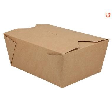Takeaway �ske Verive 140/160x195/220x90 mm 2700 ml kraft biocoating Brun