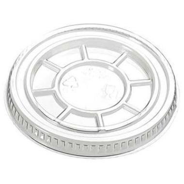 Plastlg Verive 95 mm Flad uden Kryds RPET Klar 800stk