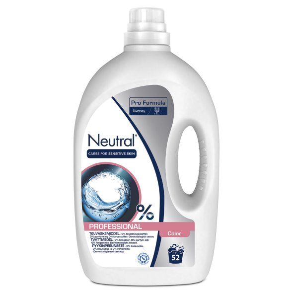 Neutral Flytande Tv�ttmedel, F�rgat 2,6L - Speciellt utvecklat f�r f�rgade kl�der