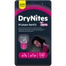 Brneble, bukseble, DryNites Pyjama Pants, 8-13 r, med print, pige, 30-48 kg 52stk