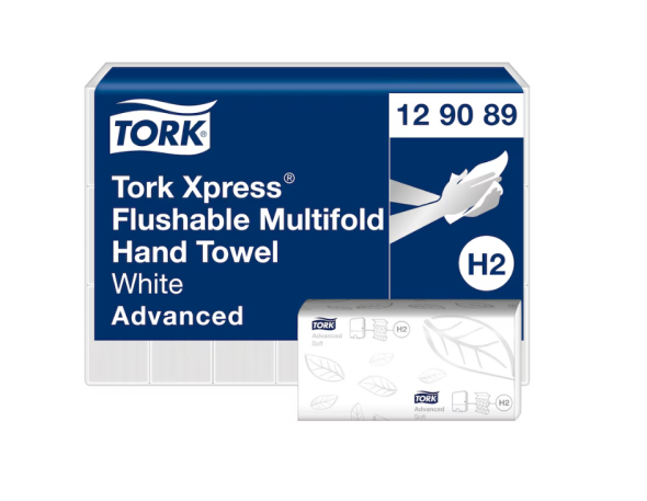 Tork Xpress� Flushable Multifold Handduksark 4200 ark