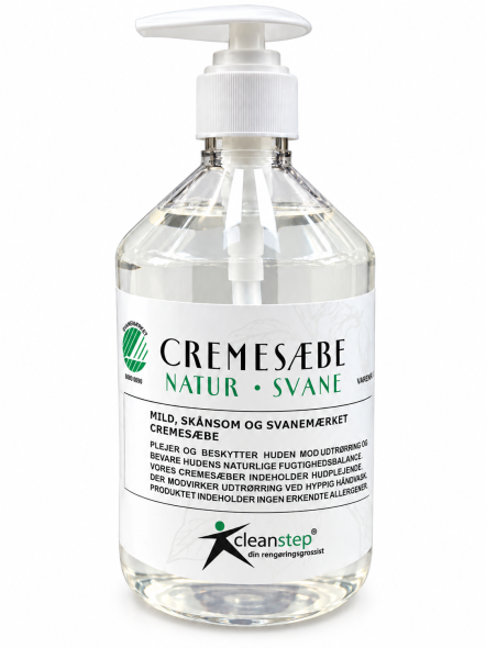 H�nds�be Cremes�be svanem�rket 0,5 ltr m/pumpe 