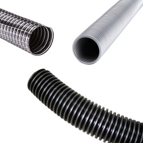 38mm superflex slange med metaltr�d...pr. mtr.